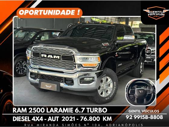 RAM 2500 6.7 I6 TURBO DIESEL LARAMIE CD 4X4 AUTOMÁTICO RAM 2500 6.7 I6 TURBO DIESEL LARAMIE CD 4X4 AUTOMÁTICO